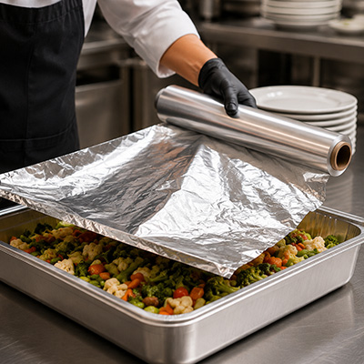 catering aluminum foil roll for restaurant & food service