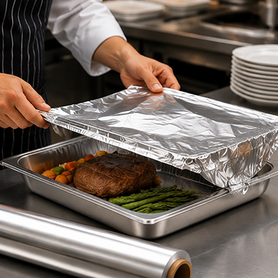 catering aluminum foil roll for restaurant & food service