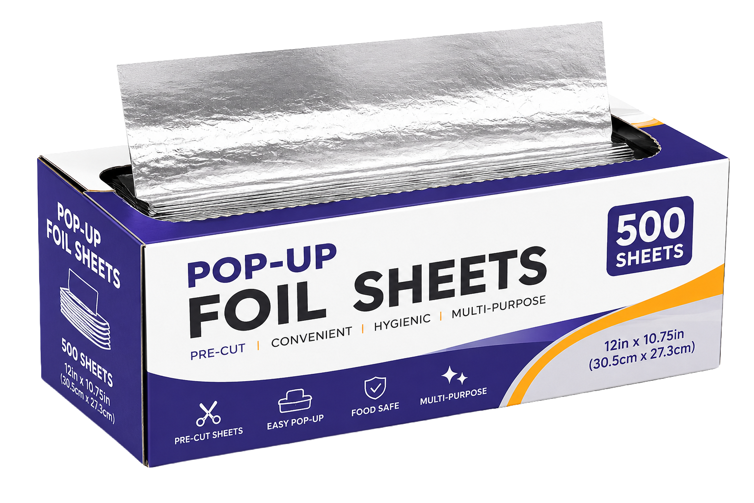 pop up aluminum foil sheets for professional food service
