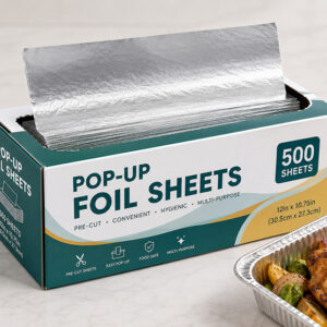 pop up aluminum foil sheets for professional food service