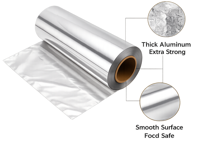aluminum foil roll template